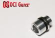 Pistol/Handgun SV Silver/Chrome Adaptor 11mm. CW to 14mm. CCW by DCI Guns
